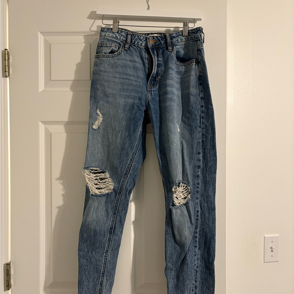 Bohme Blue Distressed Jeans